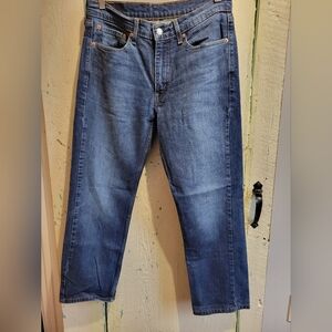Levi's Redloop Classic Blue Denim Slim Jeans *Hemmed To 26" Inseam